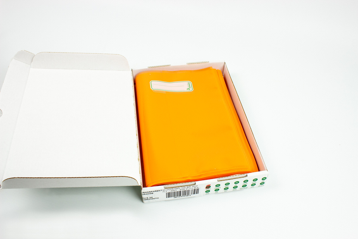 ECO CopriMaxi A5, transluzent orange (24 Stk.)
